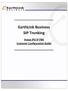 EarthLink Business SIP Trunking. Avaya IPO IP PBX Customer Configuration Guide