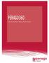 PERAGO360. Trust and Innovation in Business Critical Solutions
