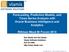 Forecasting, Prediction Models, and Times Series Analysis with Oracle Business Intelligence and Analytics. Rittman Mead BI Forum 2013