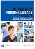 The Ventura Nursing Legacy Project: Working Together to Solve Our County s Nursing Crisis
