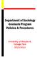 Department of Sociology Graduate Program Policies & Procedures