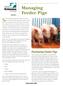 Managing Feeder Pigs