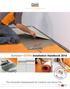 Schluter -DITRA Installation Handbook 2016. The Universal Underlayment for Ceramic and Stone Tile