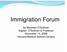 Immigration Forum. by Maureen O Sullivan Kaplan, O Sullivan & Friedman November 14, 2008 Harvard Medical School Campus