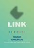 TENANT HANDBOOK. Information about your tenancy and Link s services