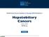Hepatobiliary Cancers