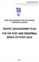 TRAFFIC MANAGEMENT PLAN FOR THE PORT AND INDUSTRIAL ESTATE OF POINT LISAS