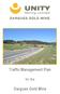 Traffic Management Plan. for the. Dargues Gold Mine