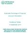 Automatic Exchange of Financial Account Information. Guidance Notes. 14 September 2015