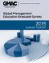 Global Management Education Graduate Survey