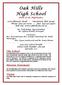 Oak Hills High School