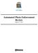 Automated Photo Enforcement Review August 27, 2014