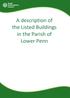 A description of the Listed Buildings in the Parish of Lower Penn