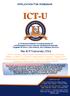 ICT-U. The ICT University, USA