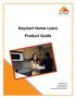 Keystart Home Loans Product Guide