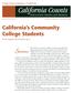 California Counts. California s Community College Students. Public Policy Institute of California POPULATION TRENDS AND PROFILES