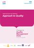 Health Education East Midlands Approach to Quality. Change to Quality Management Visits - Process from April 2014.