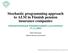 Stochastic programming approach to ALM in Finnish pension insurance companies p.1/36