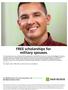FREE scholarships for military spouses.