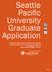 Seattle Pacific University Graduate Application
