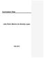 Curriculum Vitae. João Pedro Martins de Almeida Lopes