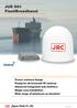 FleetBroadband JUE-501. since 1915. with the new JRC JUE-501 FleetBroadband FB500 onboard communication has never been this fast