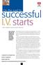 successful I.V. starts
