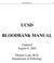 UCSD BLOODBANK MANUAL
