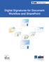 Digital Signatures for Document Workflow and SharePoint