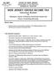 NEW JERSEY GROSS INCOME TAX Instruction Booklet