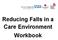 Reducing Falls in a Care Environment Workbook