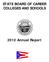 STATE BOARD OF CAREER COLLEGES AND SCHOOLS. 2012 Annual Report