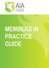 MEMBERS IN PRACTICE GUIDE