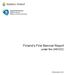 Finland s First Biennial Report. under the UNFCCC