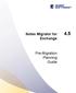 Notes Migrator for Exchange 4.5. Pre-Migration Planning Guide