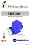 M8B 200 BRUSHLESS ALTERNATORS. 35 to 100 kva SIN.CT.004.1
