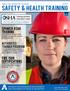 SAFETY & HEALTH TRAINING