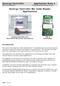 Synergy Controller Application Note 4 March 2012, Revision F Tidal Engineering Corporation 2012. Synergy Controller Bar Code Reader Applications