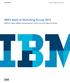 IBM s State of Marketing Survey 2012
