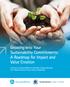 Growing into Your Sustainability Commitments: A Roadmap for Impact and Value Creation