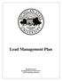 Lead Management Plan