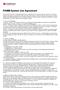 PAMM System Use Agreement