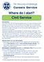 Where do I start? Civil Service