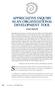 APPRECIATIVE INQUIRY AS AN ORGANIZATIONAL DEVELOPMENT TOOL. by Charles F. Martinetz, PhD