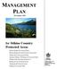 MANAGEMENT PLAN. for Stikine Country Protected Areas. November 2003