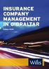 INSURANCE COMPANY MANAGEMENT IN GIBRALTAR. October 2009