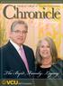 hronicle Of Giving The Byrd Family Legacy VCUMCV Foundation College of Virginia Foundation Winter 2014-2015