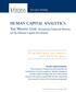 HUMAN CAPITAL ANALYTICS