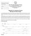 Application for Licensure to Practice Marriage and Family Therapy
