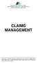 CLAIMS MANAGEMENT MISSISSIPPI MUNICIPAL SERVICE COMPANY MISSISSIPPI MUNICIPAL WORKERS COMPENSATION GROUP MISSISSIPPI MUNICIPAL LIABILITY PLAN